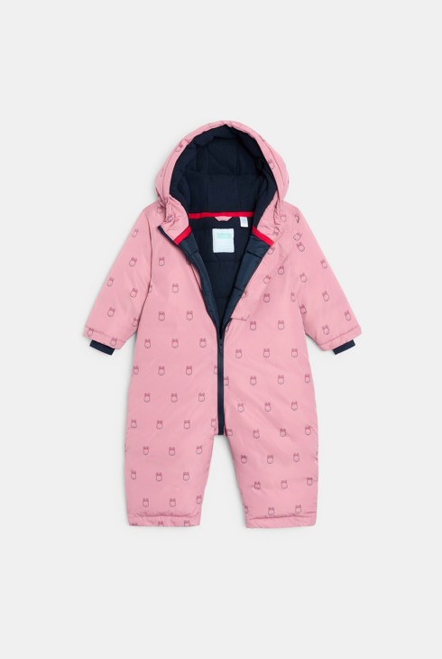 Combipilote lapin rose bébé fille 2