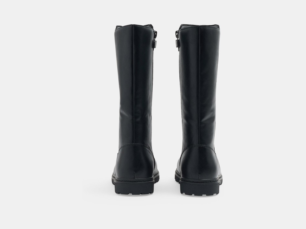 Botte cavalière noir fille 2