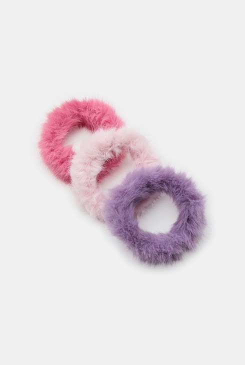 Coleteros de piel de imitación (pack de 3) niña 1