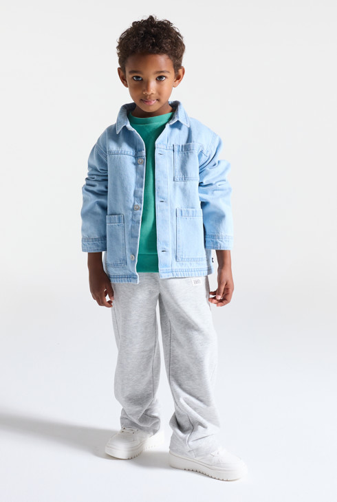 Chaqueta denim worker azul niño 1