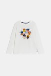 T-shirt garçon blanc