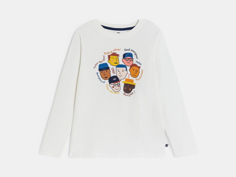 T-Shirt Jungen weiß 2