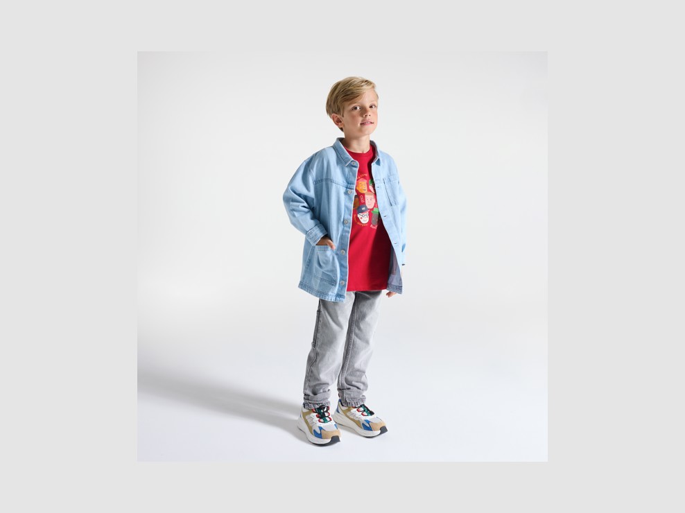 Rood T-shirt voor jongens 1