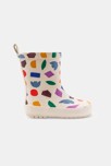 Bottes de pluie fourrées multicolore bébé mixte