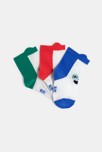 Chaussettes frimousses bébé garçon (lot de 3)