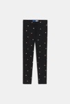 Legging papillon fille noir