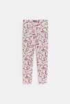 Legging fille motifs graphiques colorés