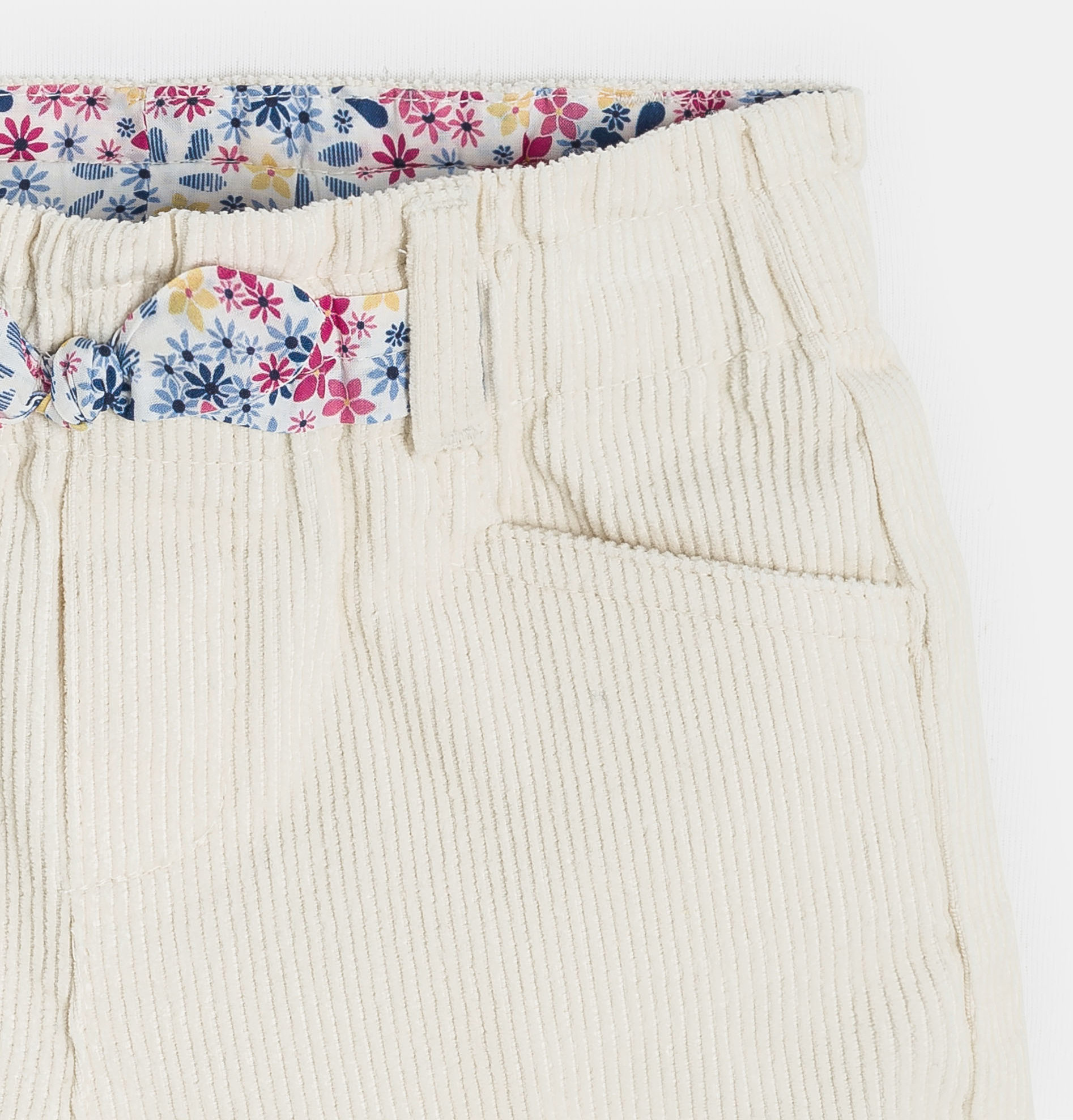 Shorts Cord beige Kleinkind Mädchen 2