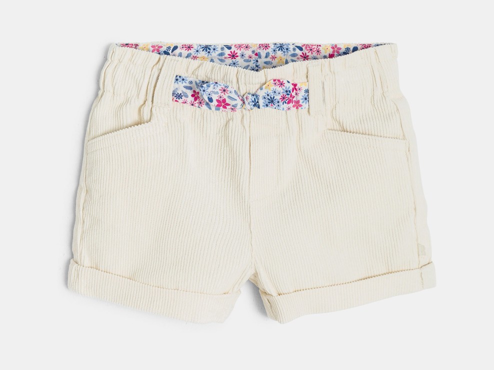 Shorts Cord beige Kleinkind Mädchen 2