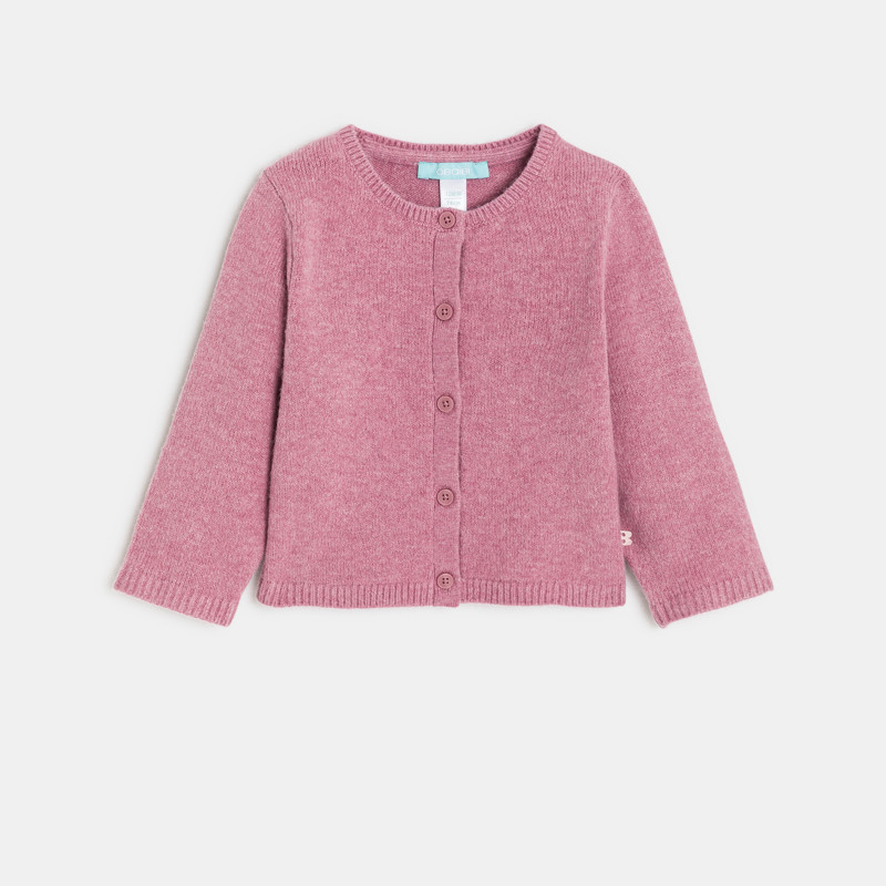 Strickjacke rosa Kleinkind Mädchen