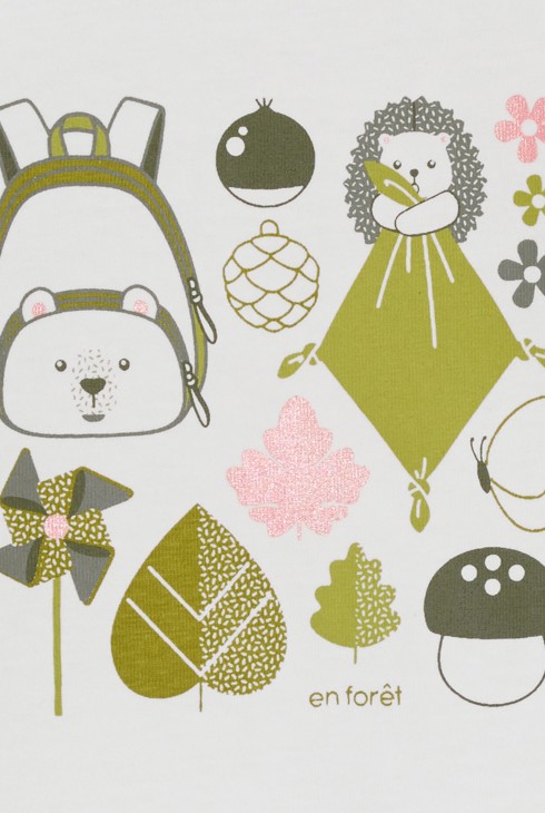 Intenzivno zelena majica dugih rukava za djevojčice 2