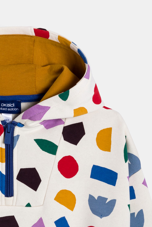 Sweat-shirt à capuche MATIAS LARRAIN multicolore mixte