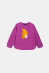 Sweat violet oiseau M.LARRAIN X OKAIDI Mixte