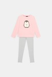 Ensemble de pyjama fille rose