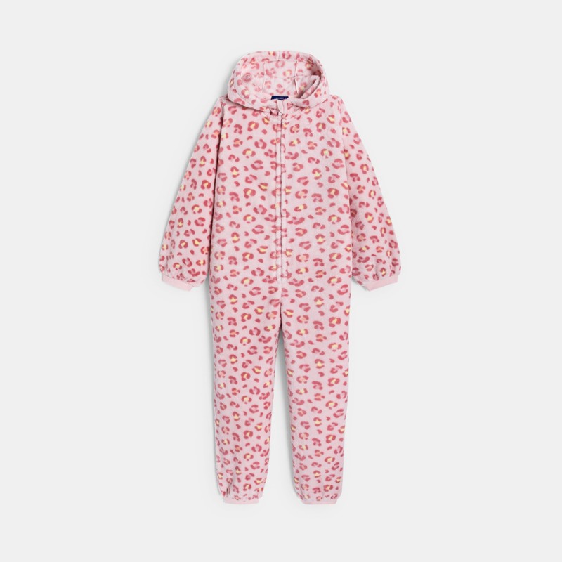 Ovarall rosa Leopardenmuster Mädchen