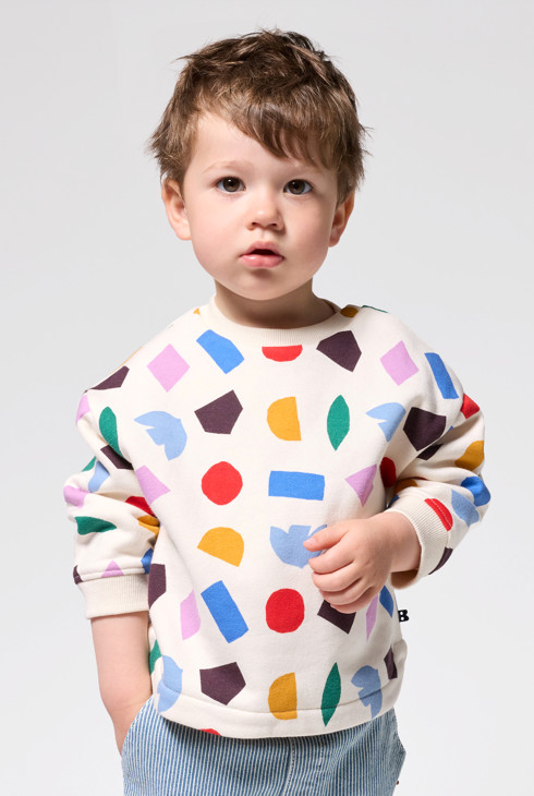 Mehrfarbiges Sweatshirt für Babys unisex 1