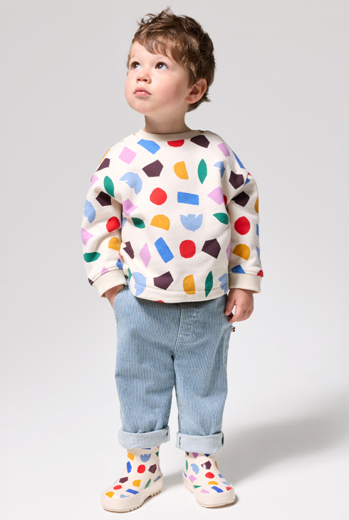 Sweat multicolore bébé mixte 2