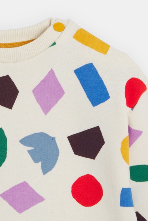 Sweat multicolore bébé mixte