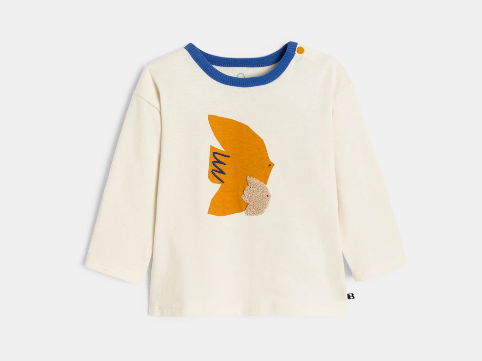 T-shirt in Naturweiß M.LARRAIN X OKAIDI Unisex 2