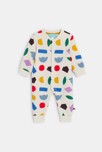Combi longue multicolore bébé mixte