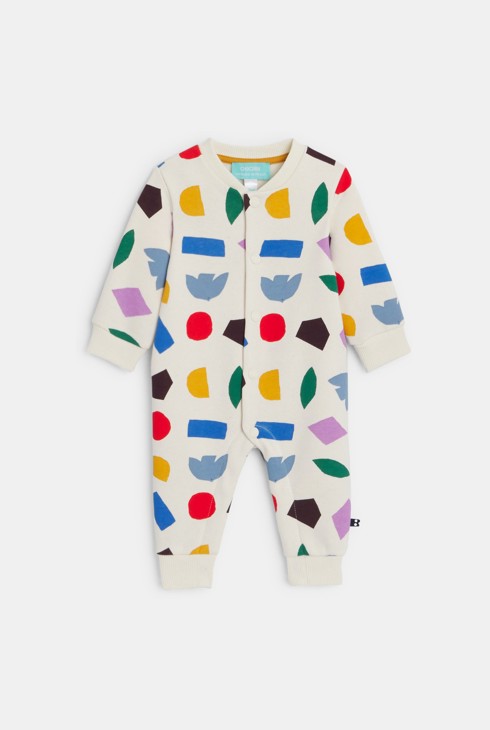 Unisex baby's multicoloured long jumpsuit 2