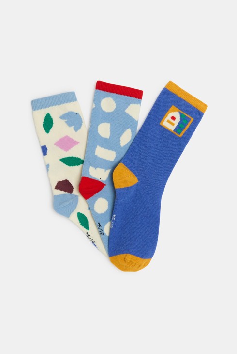 Calcetines fantasía MATÍAS LARRAÍN multicolor unisex 1