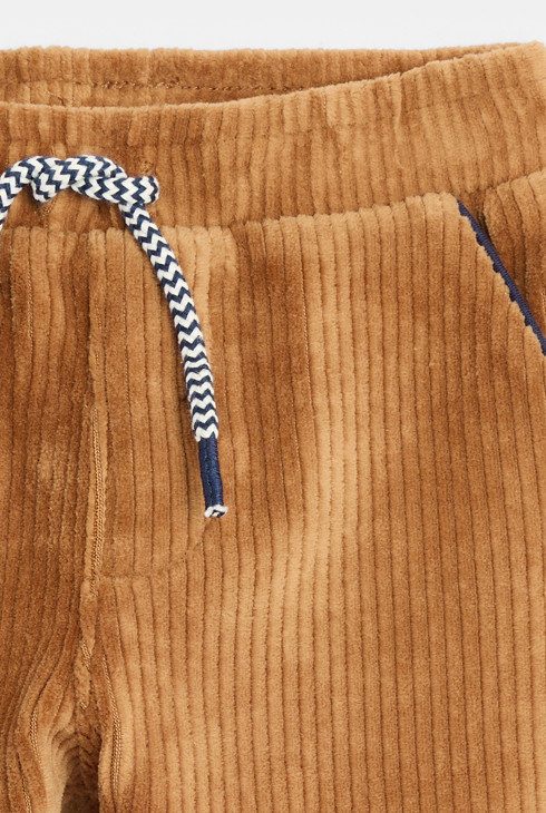 Pantalon velours marron bébé garçon