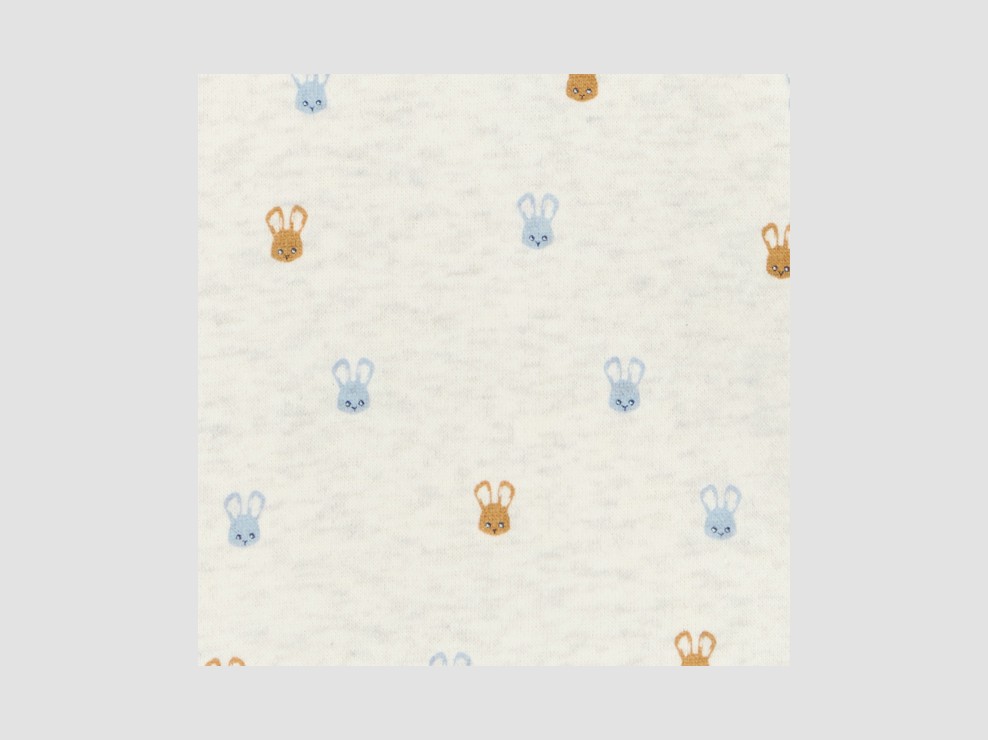 Dessuadora de punt conill gris bebè nen 2