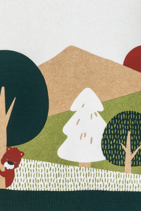 Zelena sportska majica za dječake 2