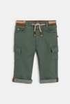 Pantalon cargo vert bébé garçon
