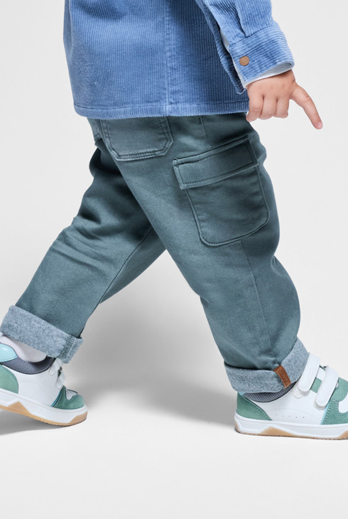 Cargohose grün Kleinkind Junge 2