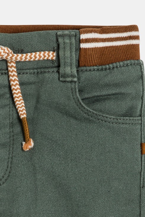 Pantalon cargo vert bébé garçon
