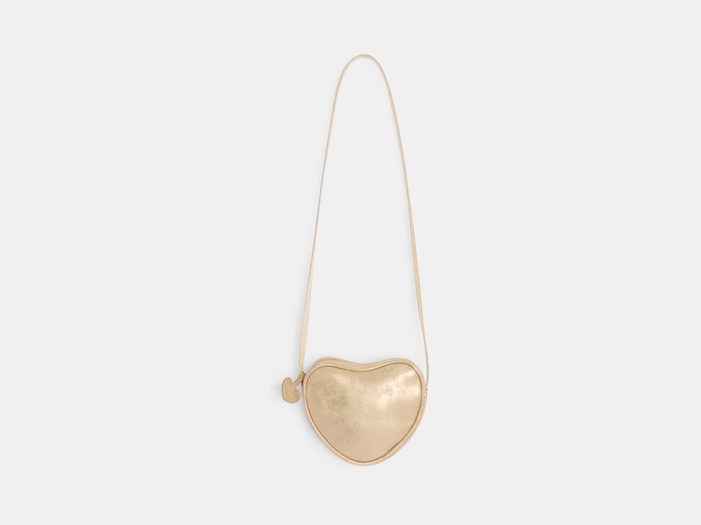 Sac coeur doré Fille 1