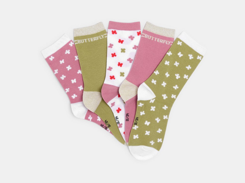 Modische Socken für Mädchen (5er-Pack) 1