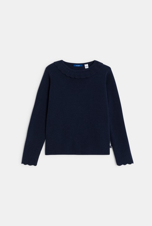Jersey niña azul 1