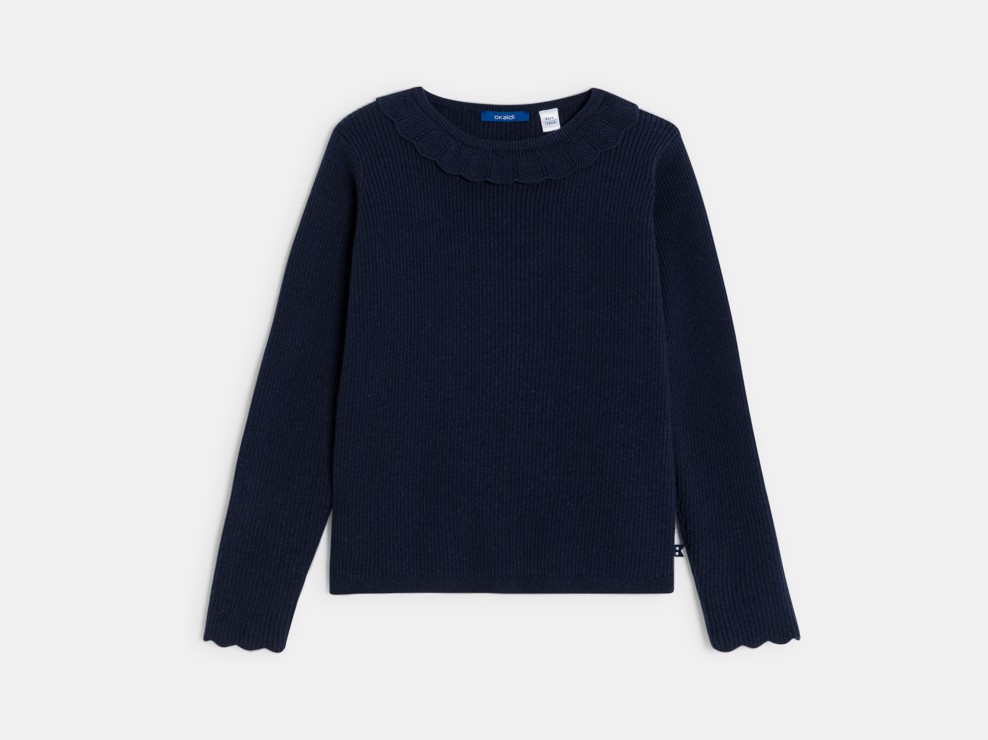 Blauwe trui voor meisjes 1