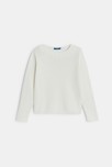 Pull blanc Fille