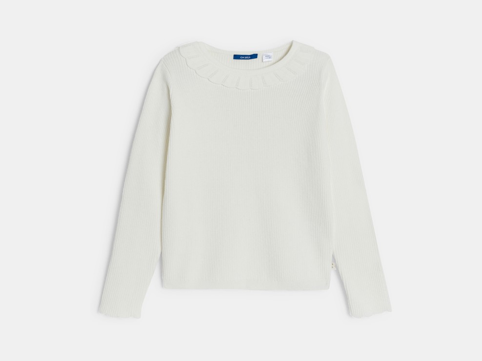 Jersey blanco niña 1