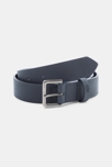 Ceinture classique en simili bleu marine Garçon