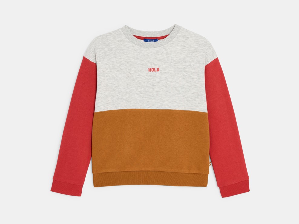 Sweatshirt Jungen grau 2