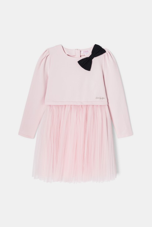 Abito rosa in tulle Lili Gaufrette 1