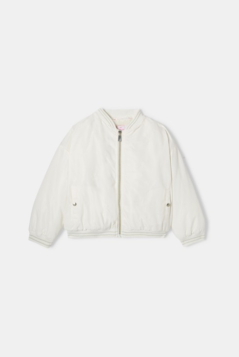 Blouson doublé blanc fille Lili Gaufrette 1