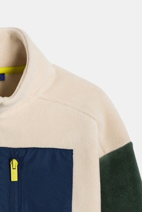 Veste polaire beige Garçon