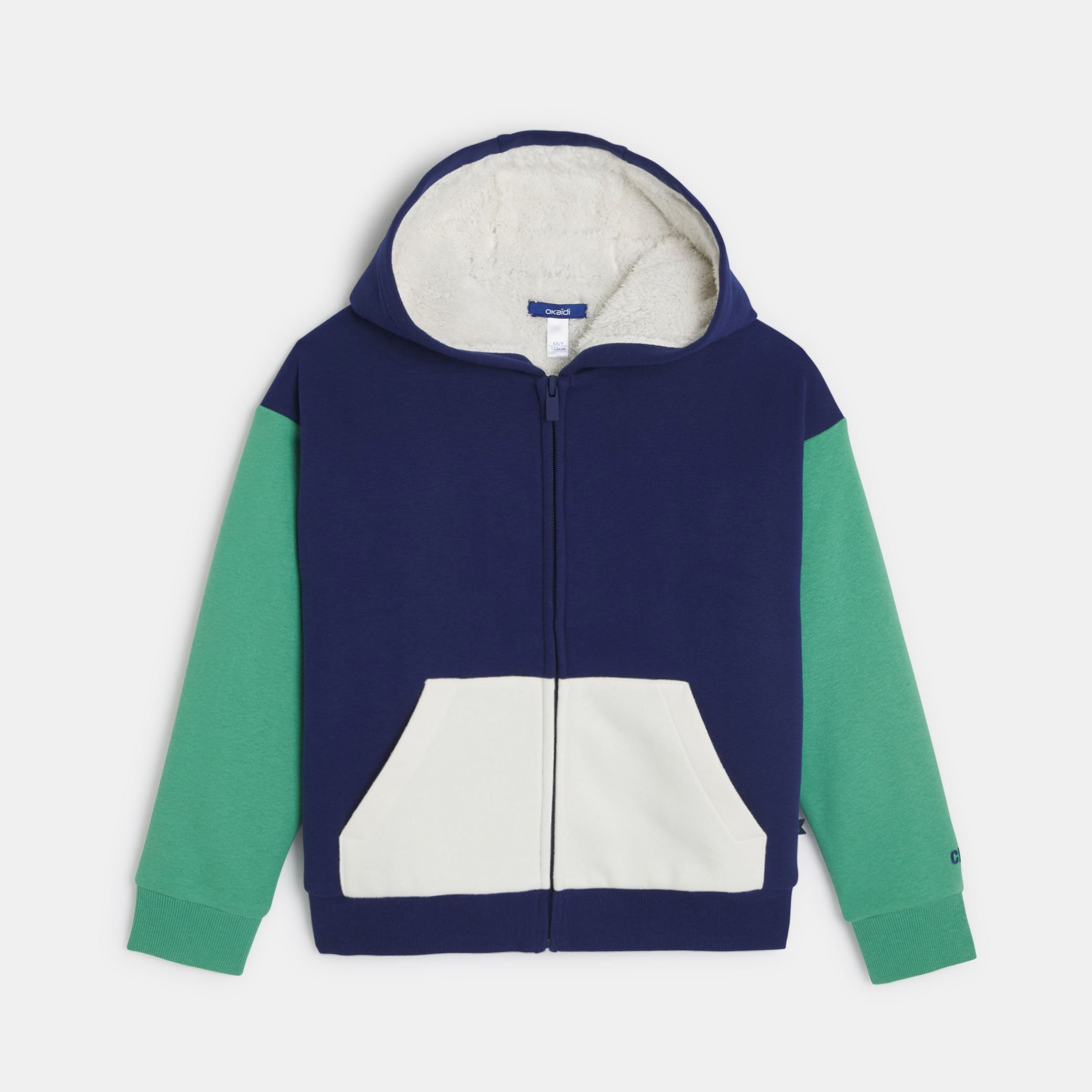 adidas Sweat à Capuche Colorblock 3-Stripes - Bleu Marine/Bleu/Blanc Enfant adidas Sweat à Capuche Colorblock 3-Stripes - Bleu Marine/Bleu/Blanc Enfant