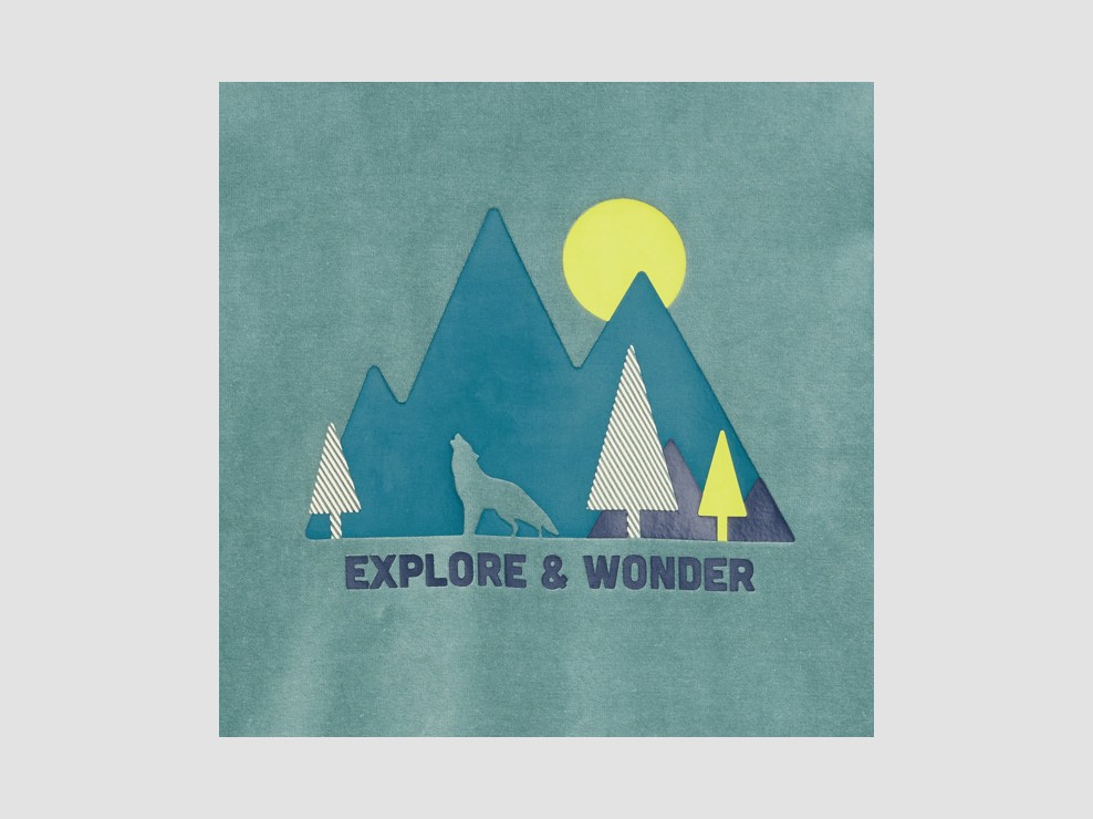 Pyjama en velours garçon vert 2