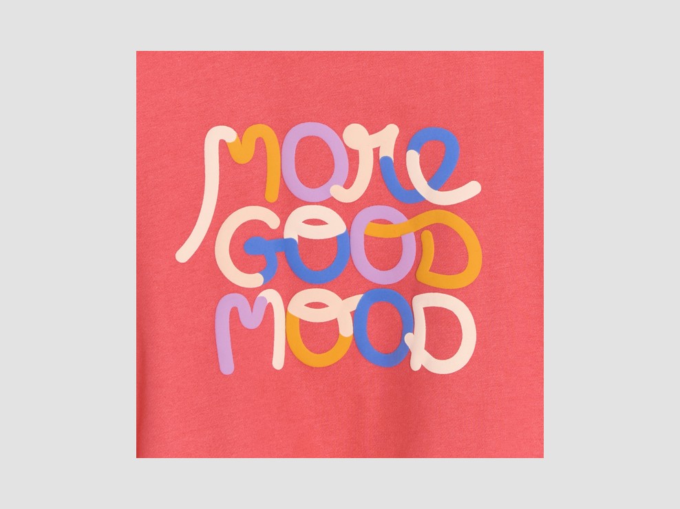 Różowa bluza z napisem dla dziewczynki 2