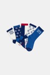 Lot de chaussettes garçon bleues
