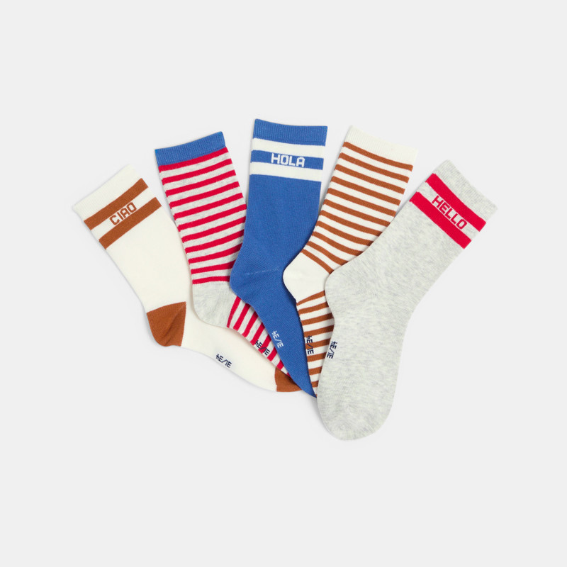 Modische Socken (5er-Pack) für Jungen