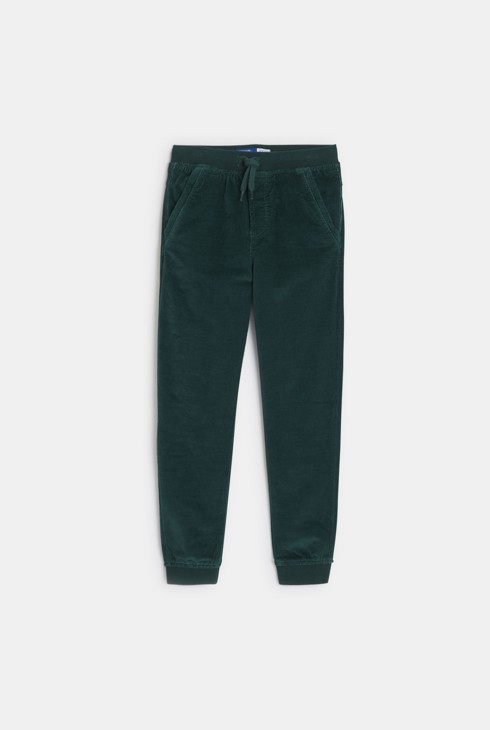 Zelene hlače od baršuna za dječake 2