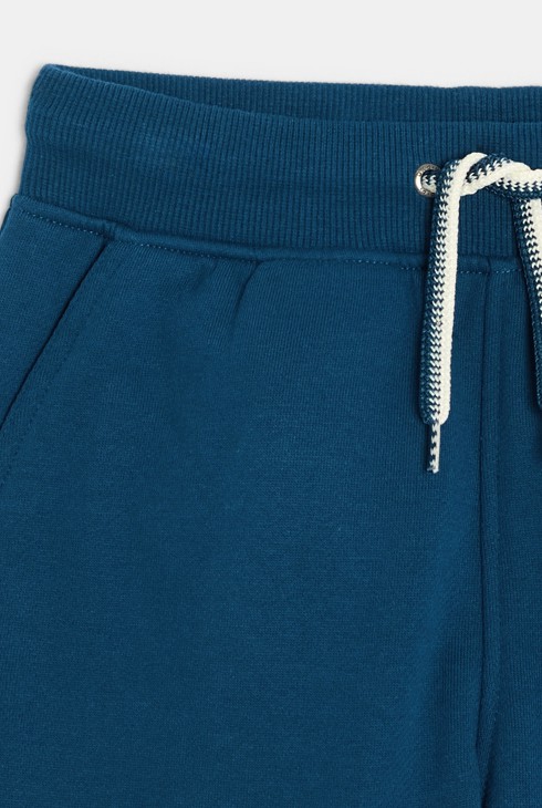 Jogginghose blau mit Einsätzen Jungen